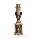 Ceramic vase - 19th century, signed JACOBE PETIT, signed by Jacob Petit (1797-1868), a well-known Parisian ceramist. Petit joined the Manufacture de Sèvres in 1822 after studying drawing as an autodidact and working with Antoine Jaen Gros. Passionate abou