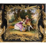 Ceramic vase - 19th century, signed JACOBE PETIT, signed by Jacob Petit (1797-1868), a well-known Parisian ceramist. Petit joined the Manufacture de Sèvres in 1822 after studying drawing as an autodidact and working with Antoine Jaen Gros. Passionate abou