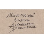 Arkadiusz Drawc (geb. 1987, Gdynia), Umarmung des Goliath, 2022