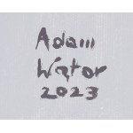 Adam Wątor (geb. 1970, Myślenice), Vor dem Spiegel II, 2023