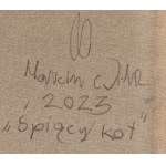 Marcin Wilk (nar. 1978, Bydgoszcz), Spiaca mačka, 2023