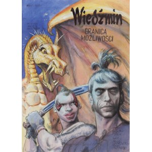 Boguslaw Polch (1941 Warsaw - 2020 ), The Witcher. The Limit of the Possible, cover design, 1994