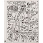 Szarlota Pawel (1947 - 2018 ), Infernal Kubuś, blaudruk no. 16, 1977