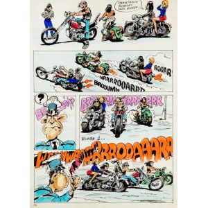 Witold Parzydlo, Harley story, board no. 14, 1989