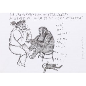 Małgorzata Kulik (geb. 1985), Der Affe kam in den Himmel, Seite 116, 2018