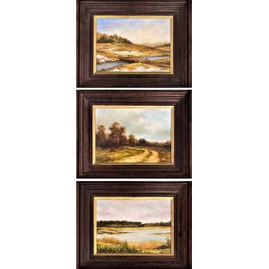 Stanislaw Frydlewicz, Landscapes, second half of the 20th century.