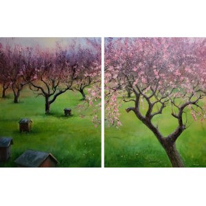 Patrycja Kruszyńska-Mikulska, Spring in the Orchard, 2023