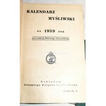 KALENDARZ MYŚLIWSKI 1939