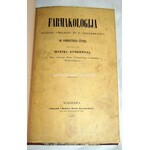 ŁUCZKIEWICZ- FARMAKOLOGIJA wyd. 1860