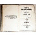 BOGUCKI- WIZERUNKI SPOŁECZEŃSTWA WARSZAWSKIEGO wyd. 1844 warsaviana