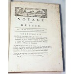 COXE- VOYAGE EN POLOGNE, RUSSIE, SUEDE, DANNEMARC, etc. t.1-2 [komplet w 2 wol.] wyd. 1786