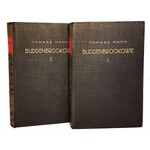 MANN- BUDDENBROOKOWIE t.1-2 (komplet) wyd.1 z 1931r.