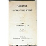 SIEMIEŃSKI- LISTY HUGONA KOŁŁĄTAJA wyd.1872