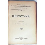 HOFMANOWA- LISTY ELŻBIETY RZECZYCKIEJ. DZIENNIK FRANCISZKI KRASIŃSKIEJ. KRYSTYNA wyd. 1898