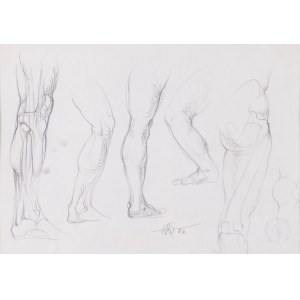 Franciszek Starowieyski (1930 Bratkówka near Krosno - 2009 Warsaw), Study of Legs, 1986