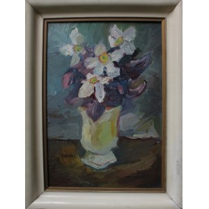Sigmund Schreter [Szreter], Blumen in einer Vase
