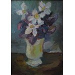 Sigmund Schreter [Szreter], Blumen in einer Vase