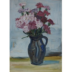A.N., Carnations in a Vase