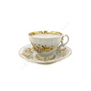 Cup with saucer, Silesia