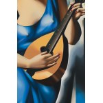 Tamara Łempicka, Femme bleue a la Guitare