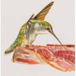 Monika Malewska, Hummingbirds and Bacon, 2019.