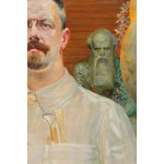 Jacek Malczewski (1854 Radom - 1929 Krakau), Porträt des Bildhauers Tadeusz Błotnicki, 1916