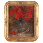 Olga Boznańska (1865 Kraków - 1940 Paris), Poppies in a glass vase, ca1898