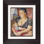 Maria Melania Mutermilch Mela Muter (1876 Warsaw - 1967 Paris), Motherhood, 1940s.