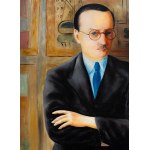 Mojżesz (Moise) Kisling (1891 Kraków - 1953 Paryż), Portret Ernesta Rouviera, 1934