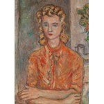 Tytus Czyżewski (1880 Przyszowa near Limanowa - 1945 Kraków), Portrait of a young woman, ca1934-35