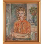 Tytus Czyżewski (1880 Przyszowa near Limanowa - 1945 Kraków), Portrait of a young woman, ca1934-35