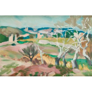 Jan Wacław Zawadowski (1891 Skobełka in Wolhynien - 1982 Aix en Provence), Landschaft aus Südfrankreich
