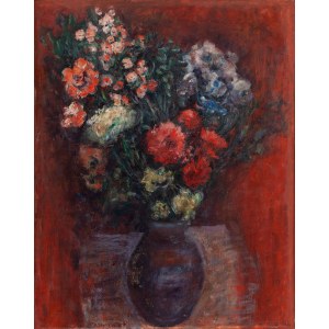 Joachim Weingart (1895 Drohobych - 1942 Auschwitz), Bouquet of flowers in a vase