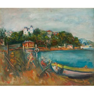 Jakub Zucker (1900 Radom - 1981 New York), By the Lake