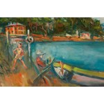 Jakub Zucker (1900 Radom - 1981 New York), By the Lake
