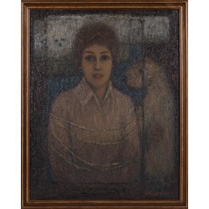Krystyna Lisowska, Portrait of a woman, second half of the 20th century