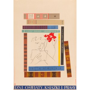 Tage der Bildung, Bücher und Presse - entworfen von Jerzy JAWOROWSKI (1919-1975), 1955