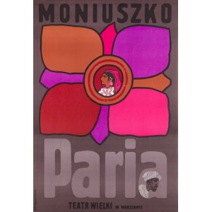 Paria. Moniuszko. Velké divadlo ve Varšavě - autor Jan MŁODOŻENIEC (1929-2000), 1980
