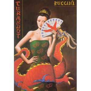 Turandot. Puccini - proj. Rafał OLBIŃSKI (geb. 1943), 1993