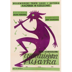Czarodziejska fujarka. Wojewódzki Teatr Lalki i Aktora Kacperek w Rzeszowie, 1959