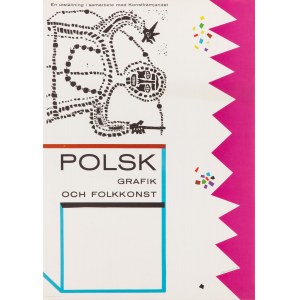 Polsk grafik och folkkonst (Polska grafika i sztuka ludowa) - proj. Henryk TOMASZEWSKI (1914-2005), 1964