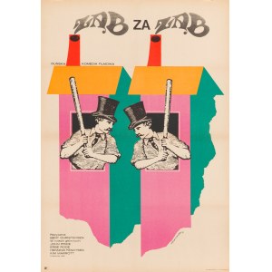 Zub za zub, navrhol Eryk LIPIŃSKI (1908-1991), 1969