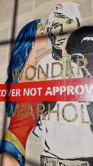 Przemysław Świerzyński, Andy Warhol & Wonder Woman, 2022 r.