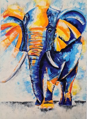 Albert Goliński, Elephant, 2023 .r