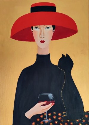 Cecylia Dąbrowska, Kobieta i Kot, 2023 r.