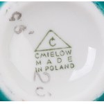 Lubomir Tomaszewski, Zakłady Porcelany Stołowej Ćmielów w Ćmielowie (1923 Varšava - 2018 Easton, USA), kávový servis Ina, 60. roky 20. storočia.