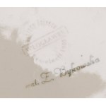 Zakłady Fajansu Włocławek in Włocławek, Decorative platter, 1960s.