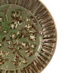 Bronislaw Wolanin, Ceramic Works Boleslawiec in Boleslawiec (1937 - 2013), Decorative plate from the series Decorative motifs of Silesia, 1966