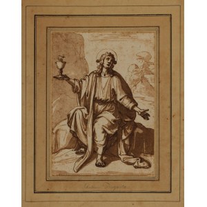 Hl. JOHANNES DER CHRISTUS, 17./18. Jahrhundert.