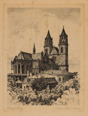 Max BRÜCKNER, KATEDRA W MAGDEBURGU
